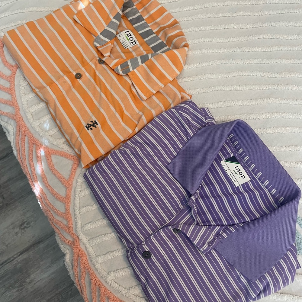 Men’s Izod performance polos